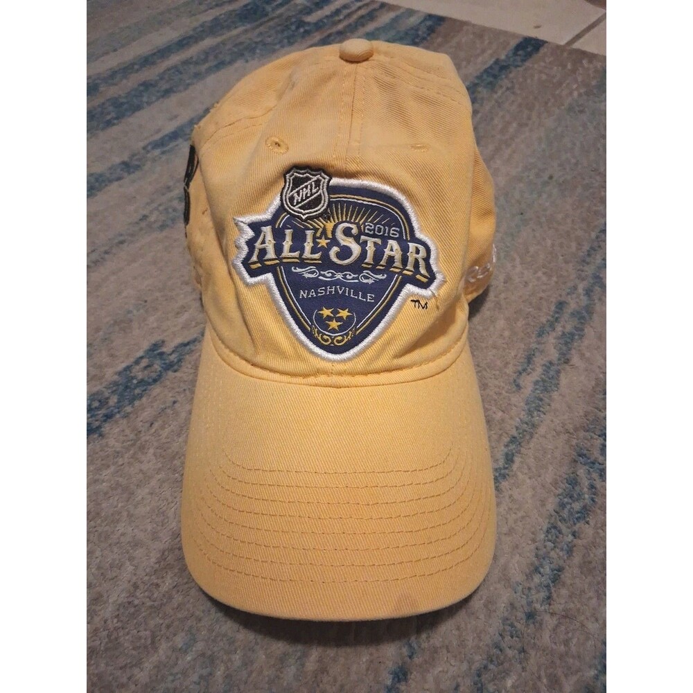 2016 Nashville Predator Hat NHL All Star Yellow Cap Loyal Legion Member Reebok